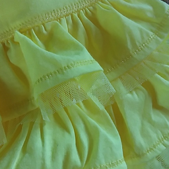 Girls Justice yellow skirt - Picture 3 of 3